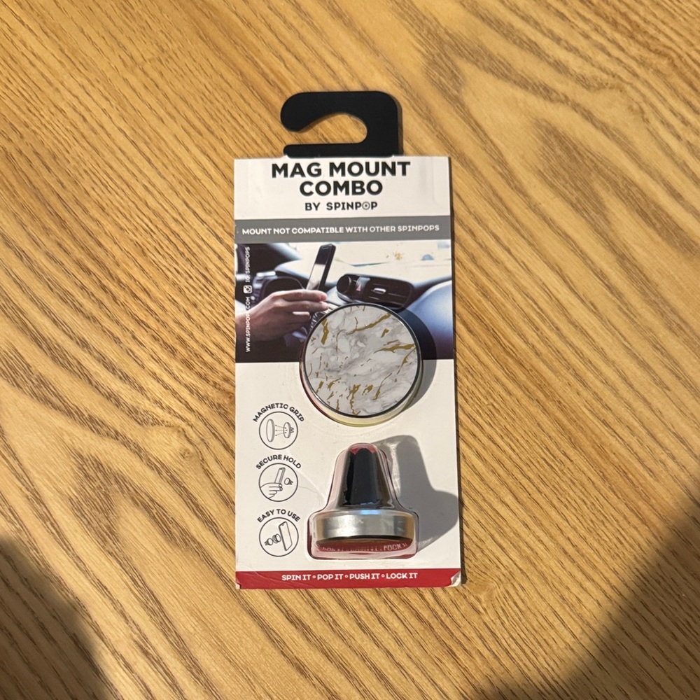 Mag Mount Combo - White and Silver